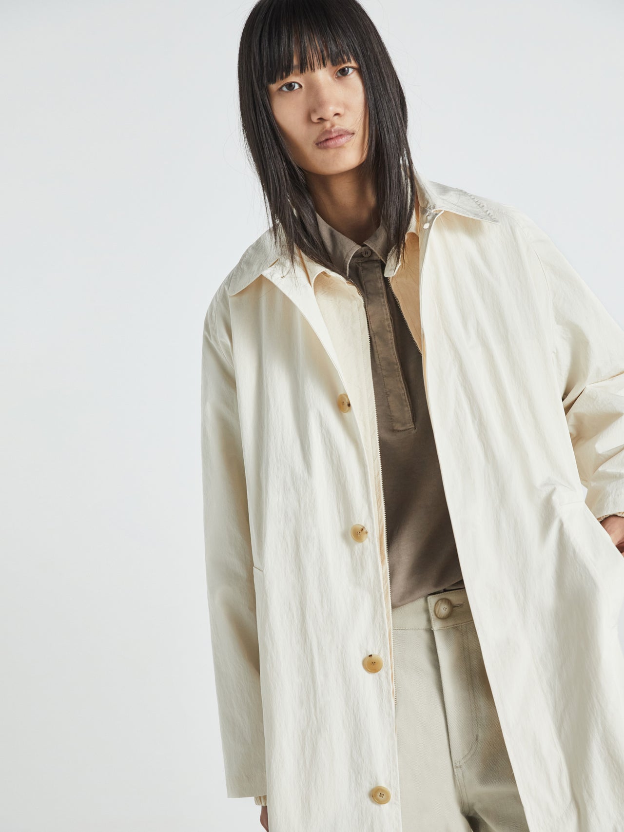 Dragon Gabardine Coat